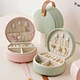 Round Mini Travel Jewelry Case 1